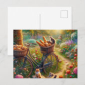 Fahrrad 1 postkarte (Vorne/Hinten)