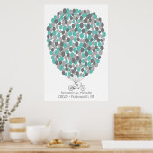 Fahrrad - 250 Signature Guest Book Alternative Poster (Küche)