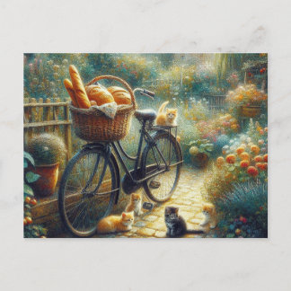 Fahrrad 2 postkarte