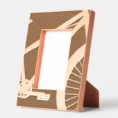 Fahrrad Abstrakt Geätzte Rahmen (Links)