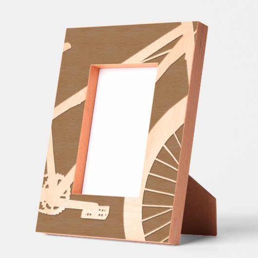 Fahrrad Abstrakt Geätzte Rahmen (Links)