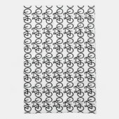 Fahrrad Abstrakt Küchentuch (Vertikal)