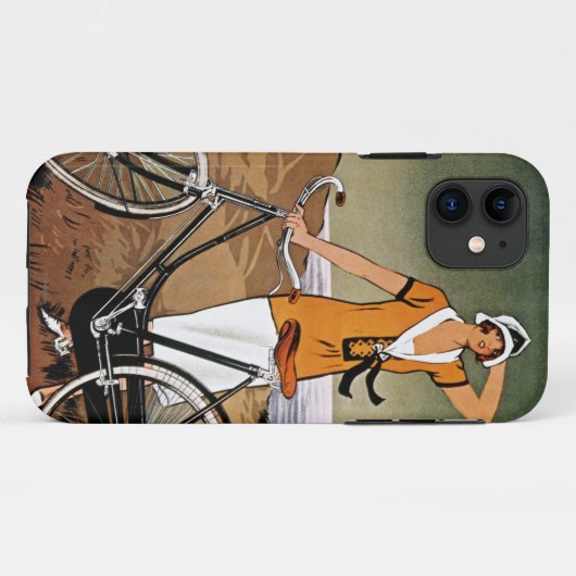 Fahrrad Ad, 1925 Case-Mate iPhone Hülle (Rückseite (Horizontal))
