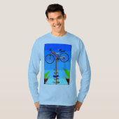 Fahrrad am Pol T-Shirt (Vorne ganz)