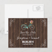 Fahrrad Ankündigung Datum freihalten Holz (Vorne/Hinten)