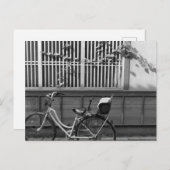 Fahrrad: Asakusa, Tokio Postkarte (Vorne/Hinten)