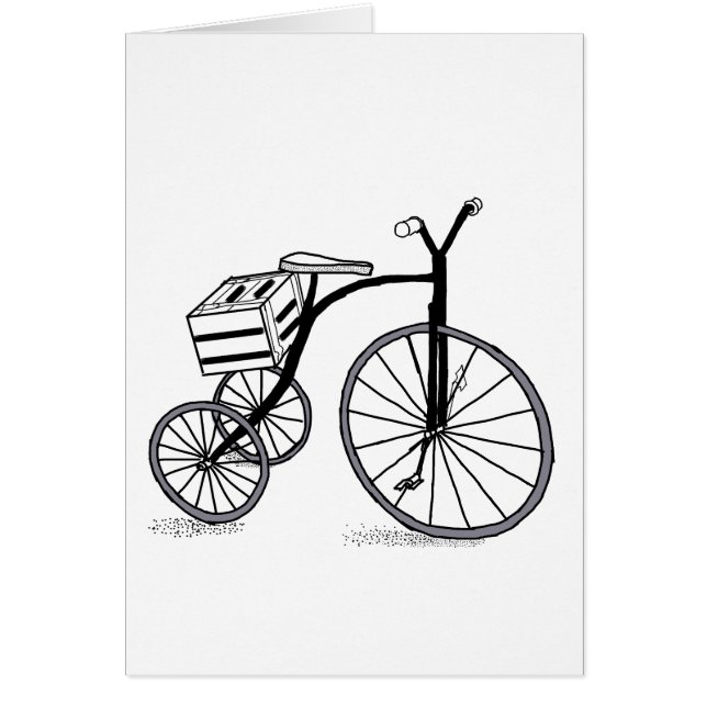 Fahrrad auf 3 Rädern (Vorne)