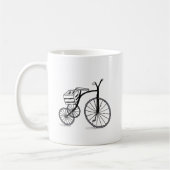 Fahrrad auf 3 Rädern Kaffeetasse (Links)