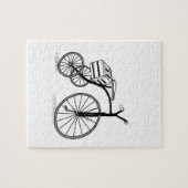 Fahrrad auf 3 Rädern Puzzle (Horizontal)