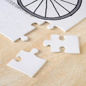 Fahrrad auf 3 Rädern Puzzle (Seite)