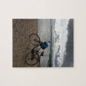 Fahrrad auf dem Strand Puzzle (Horizontal)