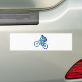 Fahrrad Azul Azur Autoaufkleber (Auf Auto)