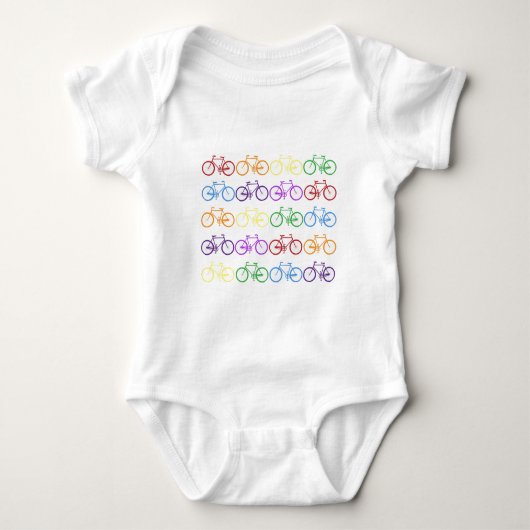Fahrrad Baby Strampler (Vorderseite)