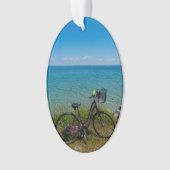 Fahrrad bei Mackinac Ornament (Vorderseite)