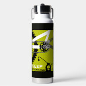 Fahrrad - Bleib hydriert Trinkflasche (Vorderseite)