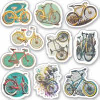 Fahrrad BMX Wheelie Fixbike für den Fahrer. Retro-