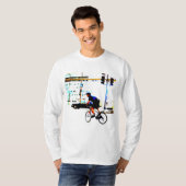 Fahrrad-Bote T-Shirt (Vorne ganz)