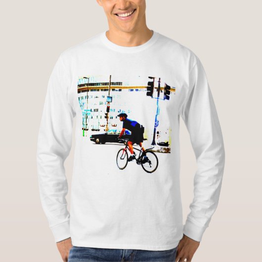 Fahrrad-Bote T-Shirt (Vorderseite)