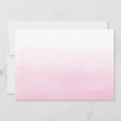 Fahrrad Brautparty Vintag Fahrrad Einladung (Rückseite)