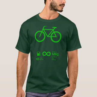 Fahrrad-Brennstoffersparnis T-Shirt