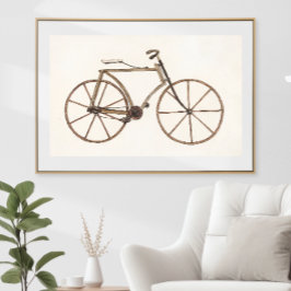 Fahrrad (ca. 1937) von Marjorie Lee Poster