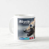Fahrrad Coffe Tasse 11 Unze (Vorderseite Links)