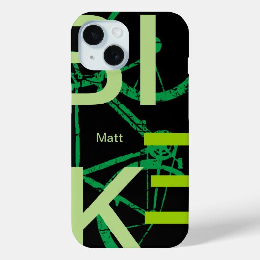 Fahrrad cool und personalisiert Case-Mate iPhone hülle (Rückseite)