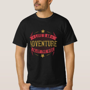 Fahrrad - Das Leben ist ein Abenteuer T-Shirt