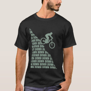 Fahrrad Design MTB Mountainbiker und Downhill T-Shirt