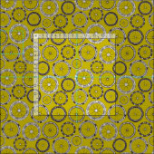 Fahrrad dreht Chartreuse Stoff (Kachel)