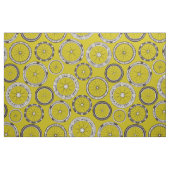 Fahrrad dreht Chartreuse Stoff (Fat Quarter (45,7 x 55,9 cm))