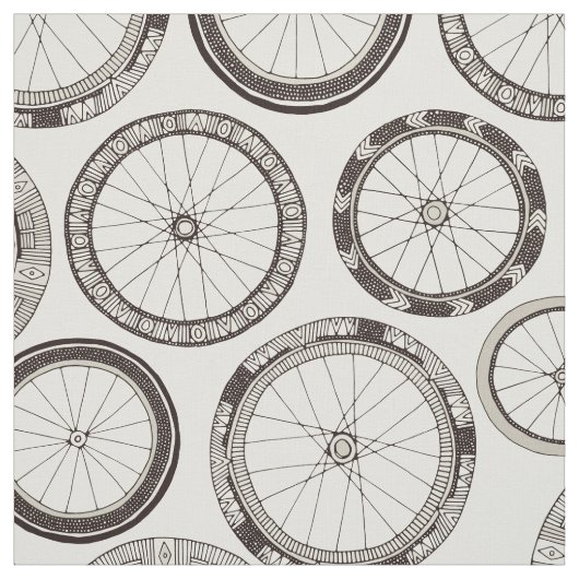 Fahrrad dreht Perle Stoff (Muster)