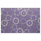 Fahrrad dreht Veilchen Stoff (Fat Quarter (45,7 x 55,9 cm))
