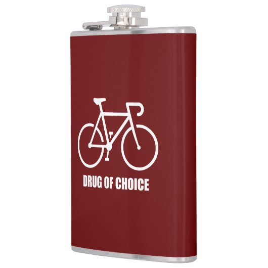 Fahrrad, Droge of Choice Flachmann (Links)