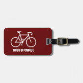 Fahrrad, Droge of Choice Gepäckanhänger (Vorderseite horizontal)