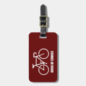 Fahrrad, Droge of Choice Gepäckanhänger (Vorderseite vertikal)