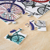 Fahrrad-Druck-Entwurf Puzzle (Seite)