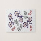 Fahrrad-Druck-Entwurf Puzzle (Horizontal)