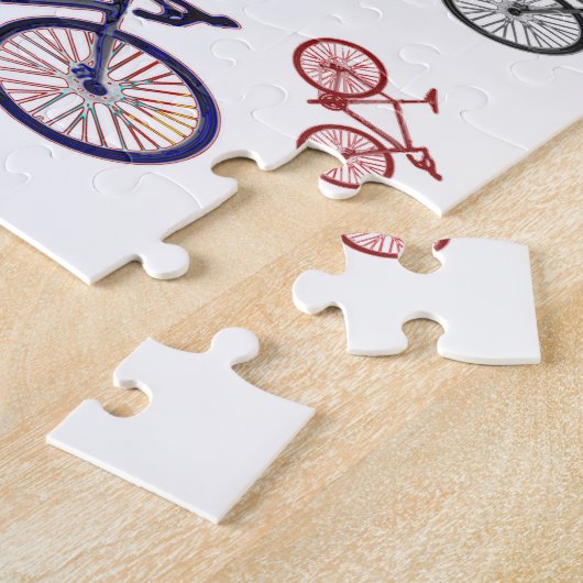Fahrrad-Druck-Entwurf Puzzle (Seite)
