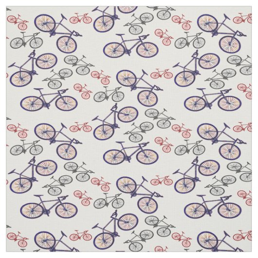 Fahrrad-Druck-Entwurfs-Gewebe Stoff (Muster)