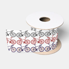 Fahrrad-Druck Satinband