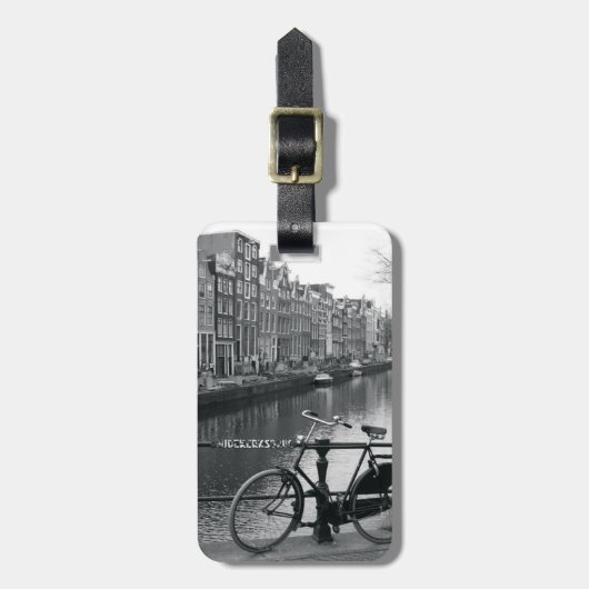 Fahrrad durch Kanal Gepäckanhänger (Vorderseite vertikal)