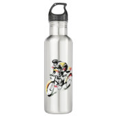 Fahrrad Edelstahlflasche (Vorderseite)