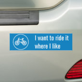 Fahrrad fahren autoaufkleber (Auf Auto)