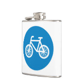 Fahrrad fahren flachmann (Links)