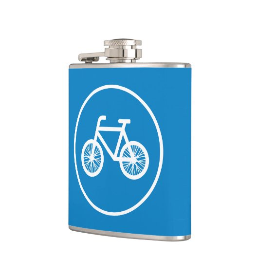 Fahrrad fahren flachmann (Links)