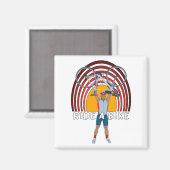 Fahrrad fahren magnet (Vorderseite/Rückseite)