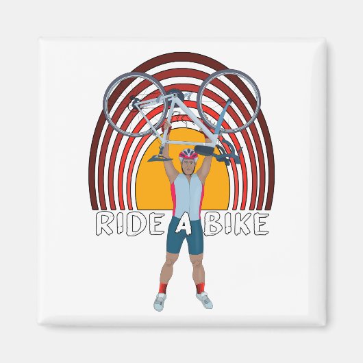 Fahrrad fahren magnet (Vorne)