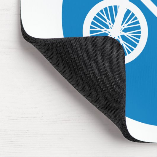 Fahrrad fahren mousepad (Ecke)