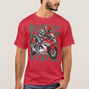 Fahrrad fahren Vintage-Rennfahrer Geschwindigkeit T-Shirt